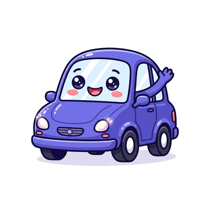 Scrappy mascot for Lewisham scrap car collection